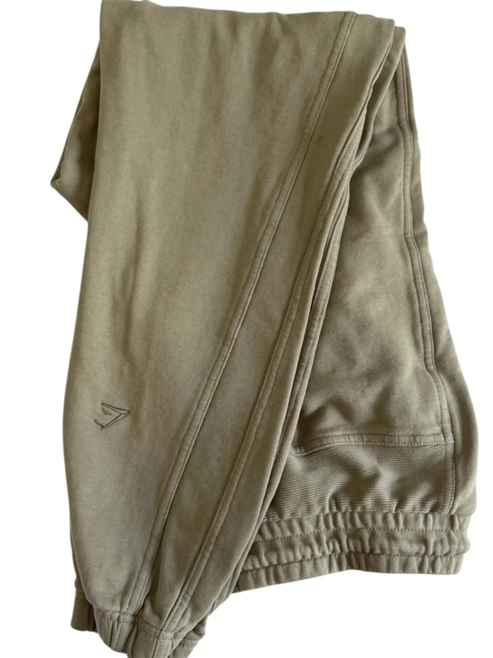 Men's Gymshark Jogger Pants - khaki green